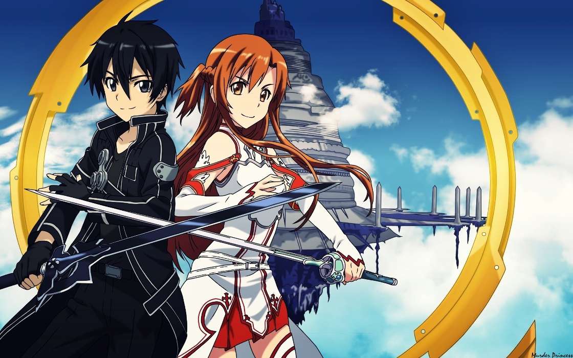 Dessin animé,Anime,Filles,Hommes,Sword Art Online