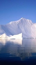 Télécharger une image 1080x1920 Paysage,Hiver,Eau,Mer,Icebergs pour le portable gratuitement.