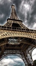 Télécharger une image L'architecture,Tour Eiffel,Paysage pour le portable gratuitement.