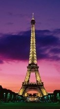 Télécharger une image L'architecture,Tour Eiffel,Paysage pour le portable gratuitement.