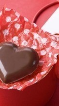 Télécharger une image Fêtes,Nourriture,Cœurs,Chocolat,Amour,Saint Valentin pour le portable gratuitement.