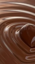 Télécharger une image Fêtes,Nourriture,Cœurs,Chocolat,Saint Valentin pour le portable gratuitement.
