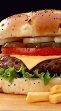 Télécharger une image 800x480 Nourriture,Hamburgers pour le portable gratuitement.