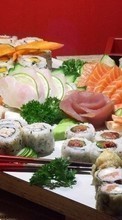 Télécharger une image 800x480 Nourriture,Sushi pour le portable gratuitement.