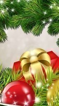 Télécharger une image Fêtes,Contexte,Nouvelle Année,Noël pour le portable gratuitement.