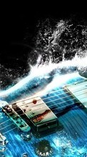 Télécharger une image Guitares,Musique,Objets pour le portable gratuitement.
