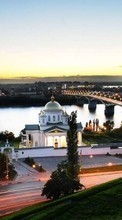 Paysage,Villes,Rivières,Bridges pour HTC EVO 4G