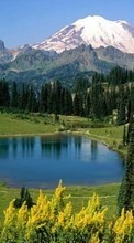 Télécharger une image Montagnes,Lacs,Paysage,Nature pour le portable gratuitement.