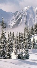 Télécharger une image Montagnes,Paysage,Nature,Neige,Hiver pour le portable gratuitement.