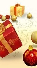 Télécharger une image 540x960 Fêtes,Nouvelle Année,Noël pour le portable gratuitement.