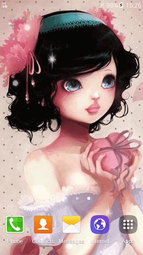 Princesse aimable  - télécharger gratuit un fond d'écran animé Fantasy pour le portable.