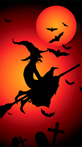 Halloween  - télécharger gratuit un fond d'écran animé Interactif pour le portable.