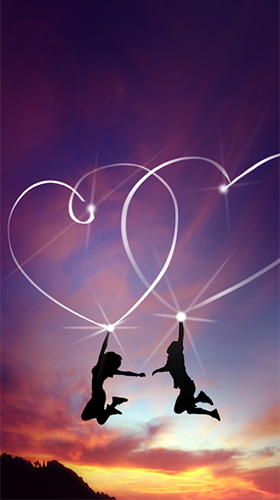Amour  - télécharger gratuit un fond d'écran animé Interactif pour le portable.