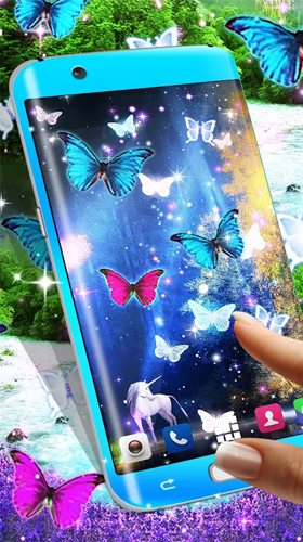 Télécharger gratuitement le fond d'écran animé Forêt magique  sur les portables et les tablettes Android.