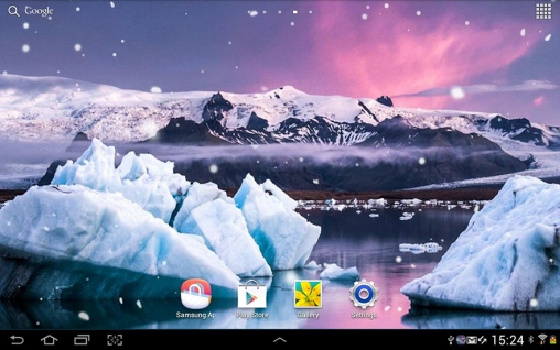 Télécharger gratuitement le fond d'écran animé Tempête de neige  sur les portables et les tablettes Android.