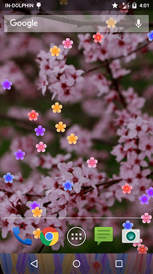 Fleurissement  - télécharger gratuit un fond d'écran animé Paysage pour le portable.