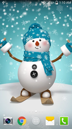 Télécharger gratuitement le fond d'écran animé Noël HD sur les portables et les tablettes Android.