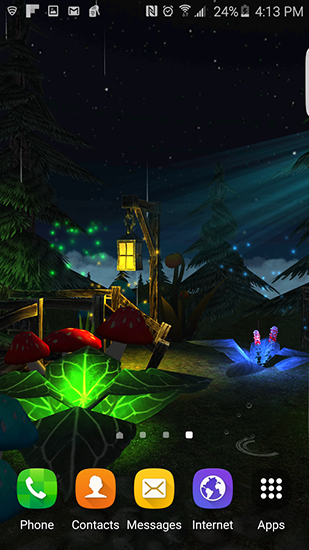 Forêt fantasy - télécharger gratuit un fond d'écran animé 3D pour le portable.