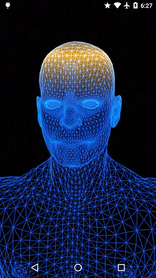 Anatomie de l'homme 3D - télécharger gratuit un fond d'écran animé pour le portable.