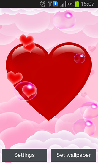 Coeur magique - télécharger gratuit un fond d'écran animé Interactif pour le portable.