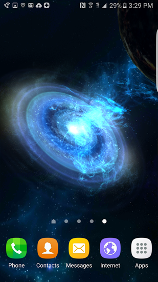 La capture d'écran Exploration galactique   pour le portable et la tablette.