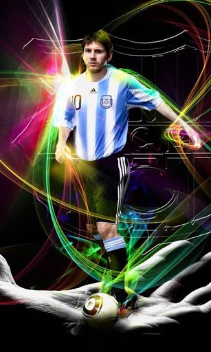 Télécharger Lionel Messi, fond d'écran animé gratuit pour Android sur le bureau. 