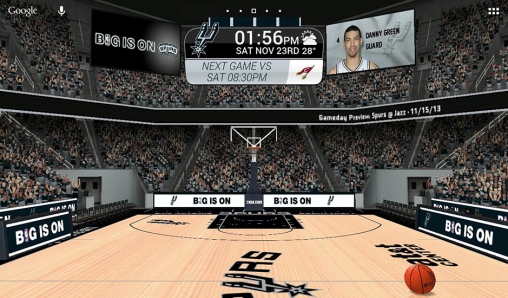 Télécharger NBA 2014, fond d'écran animé gratuit pour Android sur le bureau. 