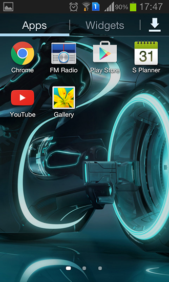 La capture d'écran Super motobike pour le portable et la tablette.