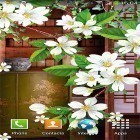 Outre le fond d'écran animé Les feuilles fraîches  pour Android téléchargez l'apk gratuit de screensaver Sakura .