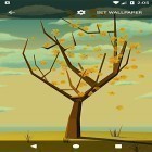 Outre le fond d'écran animé Saisons 3D pour Android téléchargez l'apk gratuit de screensaver Arbre avec des feuilles tombantes .