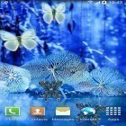 Outre le fond d'écran animé L`horloge de neige nocturne   pour Android téléchargez l'apk gratuit de screensaver Papillons abstraits .