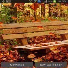 Outre le fond d'écran animé La ville nocturne  pour Android téléchargez l'apk gratuit de screensaver Rues d'automne.
