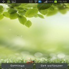 Outre le fond d'écran animé Fleurissement  pour Android téléchargez l'apk gratuit de screensaver Printemps vert.