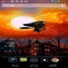 Outre le fond d'écran animé Pigeon 3D  pour Android téléchargez l'apk gratuit de screensaver Halloween: Sorcière heureuses .