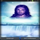 Outre le fond d'écran animé Bougie de Noёl  pour Android téléchargez l'apk gratuit de screensaver Jésus .