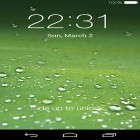 Outre le fond d'écran animé Fruits dans l'eau  pour Android téléchargez l'apk gratuit de screensaver Blocage de l'écran.