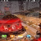 Outre le fond d'écran animé Rose de cristal pour Android téléchargez l'apk gratuit de screensaver Paris de pluie .