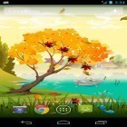 Outre le fond d'écran animé Le haut-parleur musical.  pour Android téléchargez l'apk gratuit de screensaver Saisons.