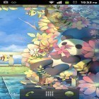 Outre le fond d'écran animé Pétales 3D pour Android téléchargez l'apk gratuit de screensaver Jardin céleste .