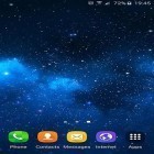 Outre le fond d'écran animé Fleurs de néon   pour Android téléchargez l'apk gratuit de screensaver Fond stellaire.