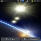Outre le fond d'écran animé Coeurs de néon  pour Android téléchargez l'apk gratuit de screensaver Supernova .