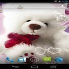 Outre le fond d'écran animé Illusions optiques  pour Android téléchargez l'apk gratuit de screensaver Ours Teddy HD.
