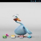 Outre le fond d'écran animé Mon poisson 3D pour Android téléchargez l'apk gratuit de screensaver Oie .