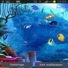 Outre le fond d'écran animé Dauphin bleu  pour Android téléchargez l'apk gratuit de screensaver Sous l'eau.