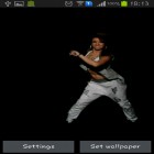 Outre le fond d'écran animé Discus 3D pour Android téléchargez l'apk gratuit de screensaver Danseuse virtuelle .