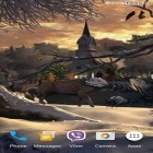 Outre le fond d'écran animé Forêt d'automne pour Android téléchargez l'apk gratuit de screensaver Hiver 3D.