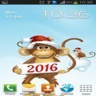 Outre le fond d'écran animé Football   pour Android téléchargez l'apk gratuit de screensaver Année du singe.
