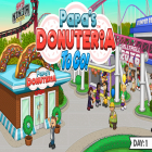 Avec le jeu Le Snowboard Fou Pro pour Android téléchargez gratuitement Papa's Donuteria To Go! sur le portable ou la tablette.