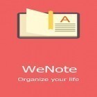 Avec l'app  pour Android téléchargez gratuitement WeNote - Notes colorées, liste to-do, rappels et calendrier  sur le portable ou la tablette.