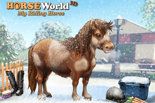 Monde de cheval 3D: Mon cheval de selle: Edition de Noёl